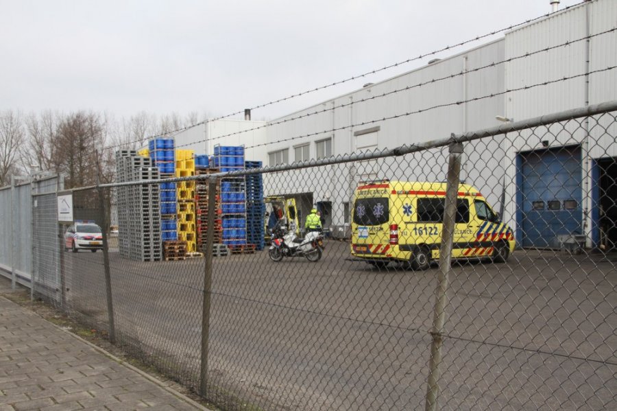 Bedrijfsongeval Lageweg Katwijk